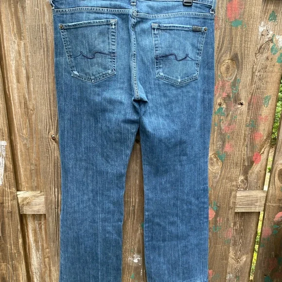 7️⃣Mens 7 for all mankind Bootcut Jeans - Picture 6 of 11